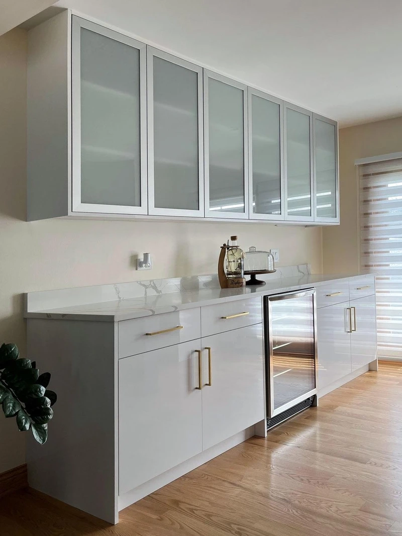 Trải nghiệm mới mẻ trong không gian bếp cánh kính