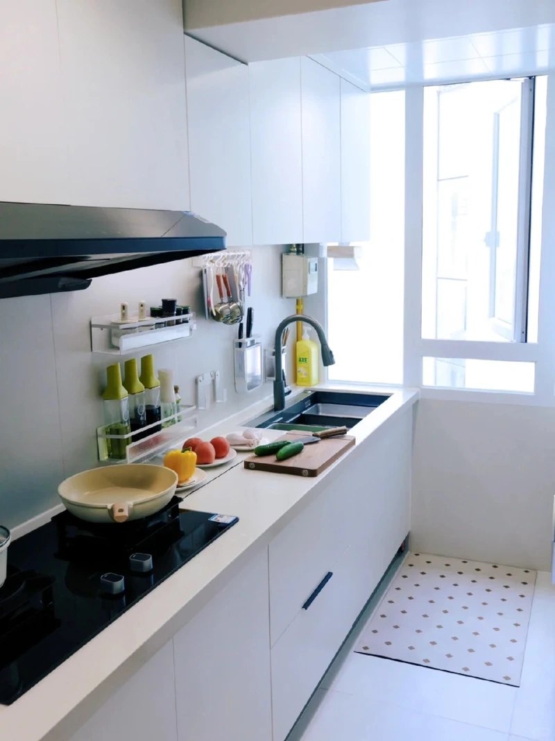 Giải pháp thông minh thiết kế tủ bếp chữ i