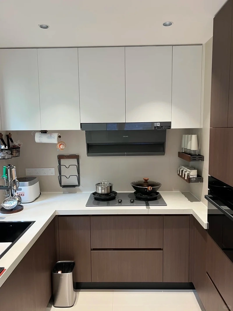 Lựa chọn phù hợp tủ bếp chữ U nhà phố