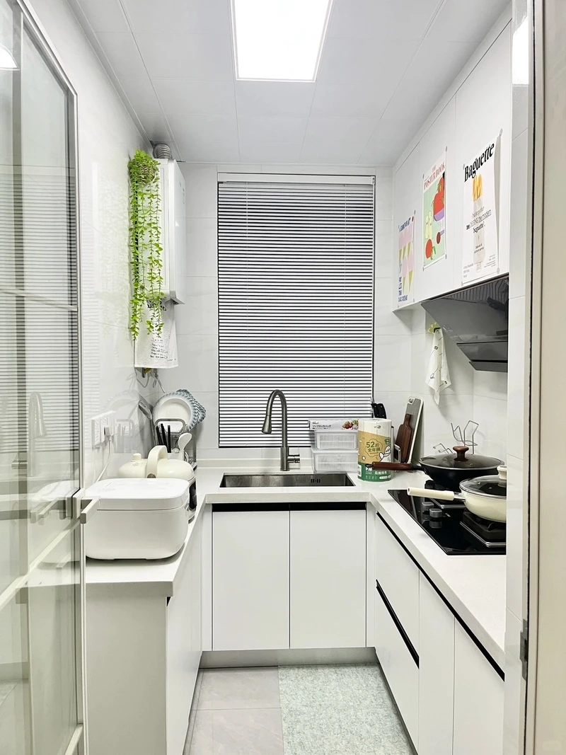 Hoàn thiện không gian nội thất tủ bếp chữ U