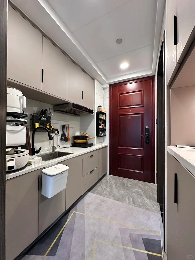 Giải pháp tủ bếp chung cư cho căn hộ nhỏ tiện lợi