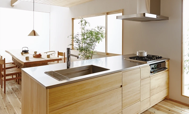 Tiện ích vượt trội từ tủ bếp gỗ công nghiệp thông minh