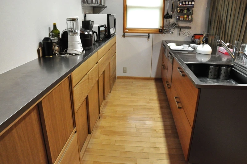 Đẳng cấp khác biệt với tủ bếp gỗ sồi mỹ