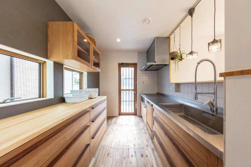 Nâng tầm phong cách với tủ bếp gỗ sồi sang trọng