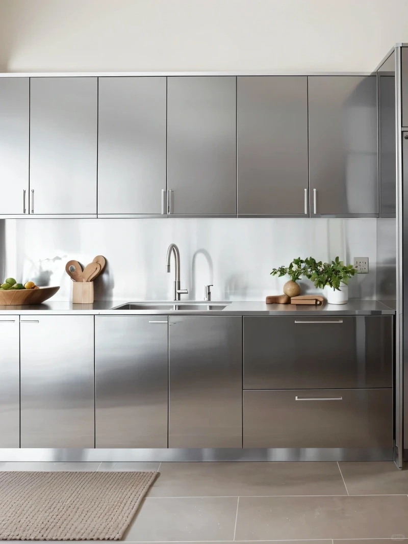 Độ bền cao từ tủ bếp inox công nghiệp