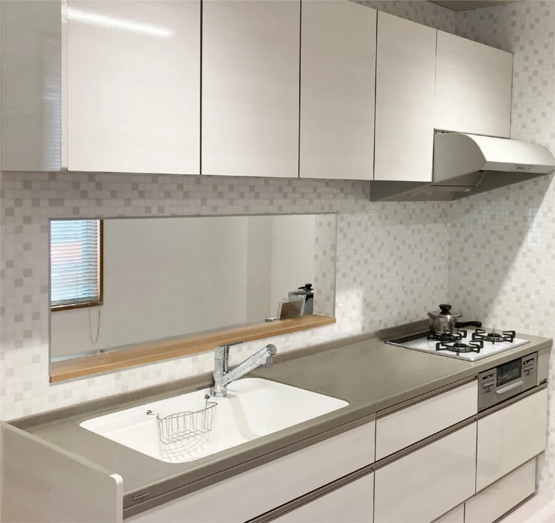 Không gian bếp ấn tượng với tủ bếp laminate đẹp