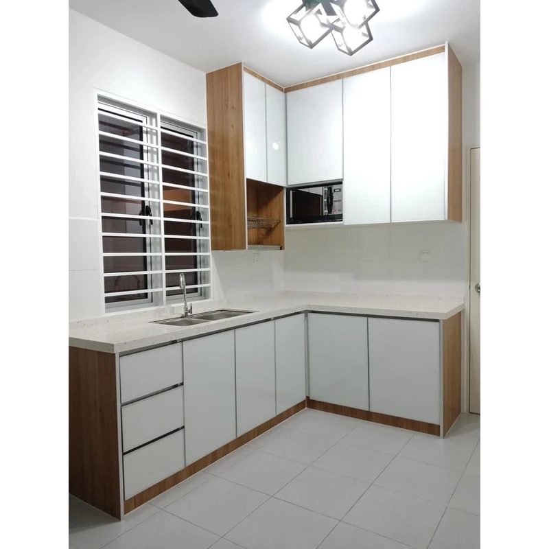 Tủ bếp Melamine là như thế nào?