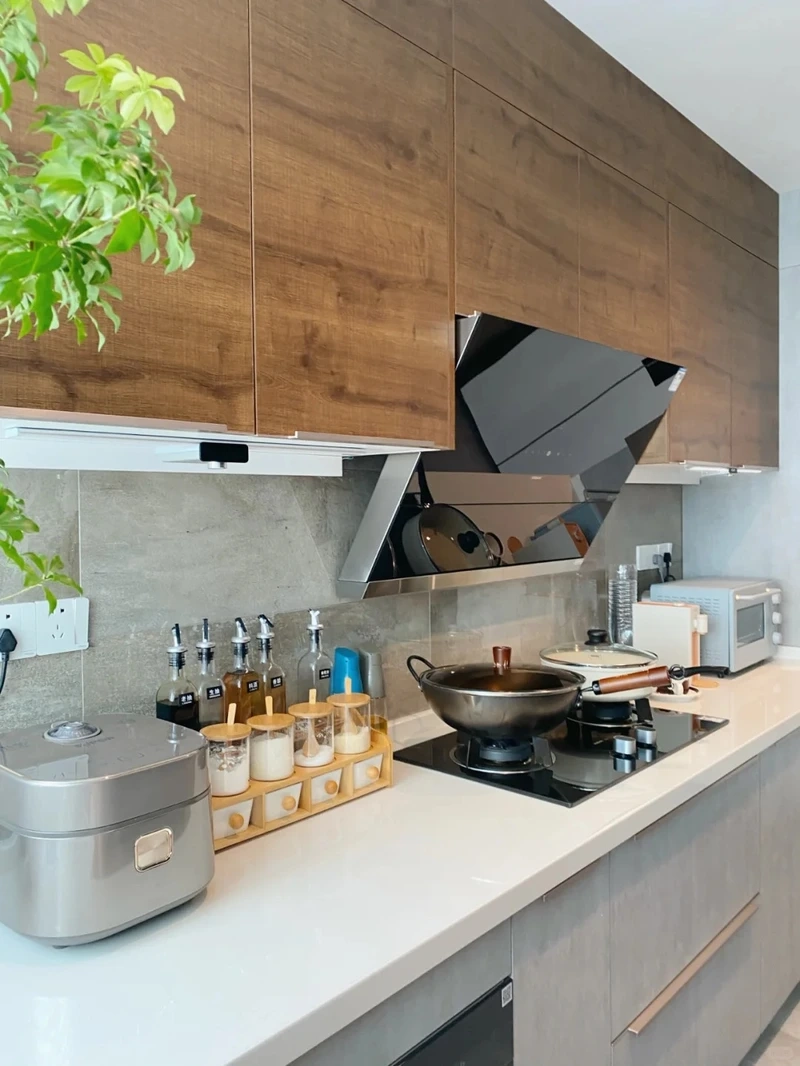 Giải pháp phù hợp với tủ bếp melamine cho chung cư