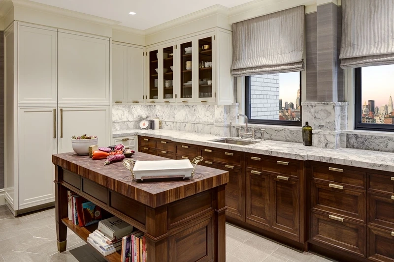 Thiết kế phù hợp cho tủ bếp nhà phố dài hẹp