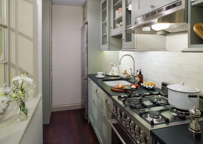 Phong cách sống với tủ bếp nhỏ phong cách hiện đại