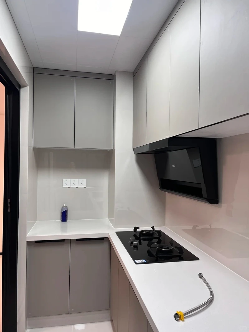 Tạo điểm nhấn với tủ bếp nhựa thiết kế đẹp