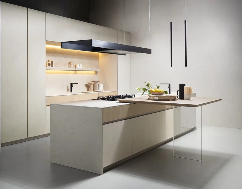 Không gian bếp nổi bật với tủ bếp Picomat đẹp