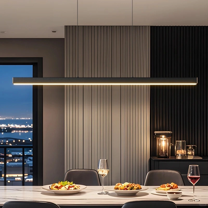 Các mẫu đèn thả bàn ăn hiện đại đa dạng kiểu dáng tại showroom nội thất