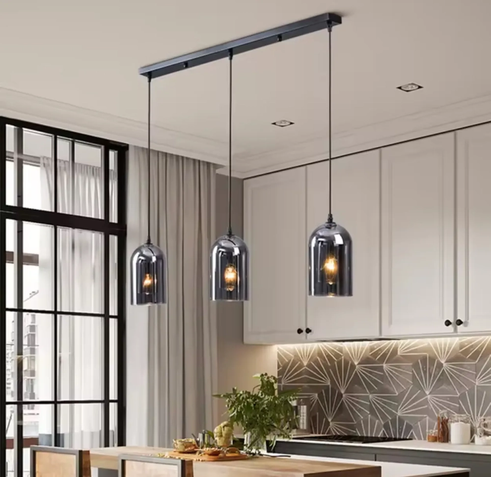 Đèn thả bàn ăn hiện đại đơn điểm cho không gian nhỏ