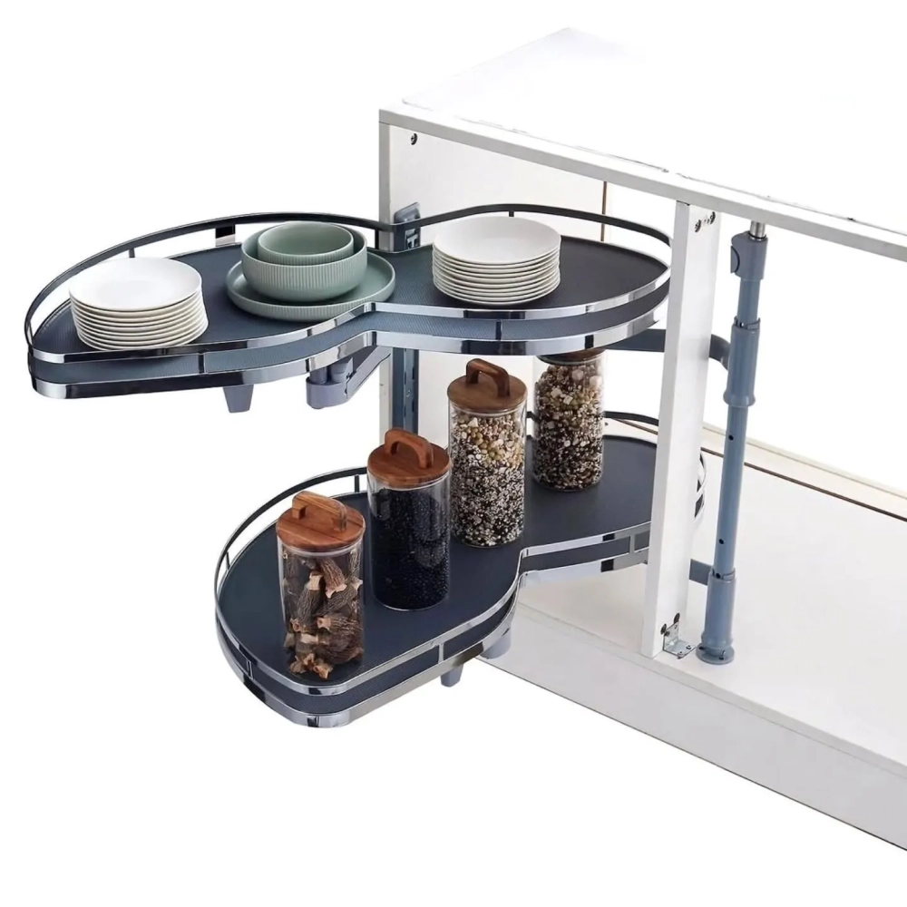 Cơ chế vận hành êm ái của ray trượt kệ góc liên hoàn