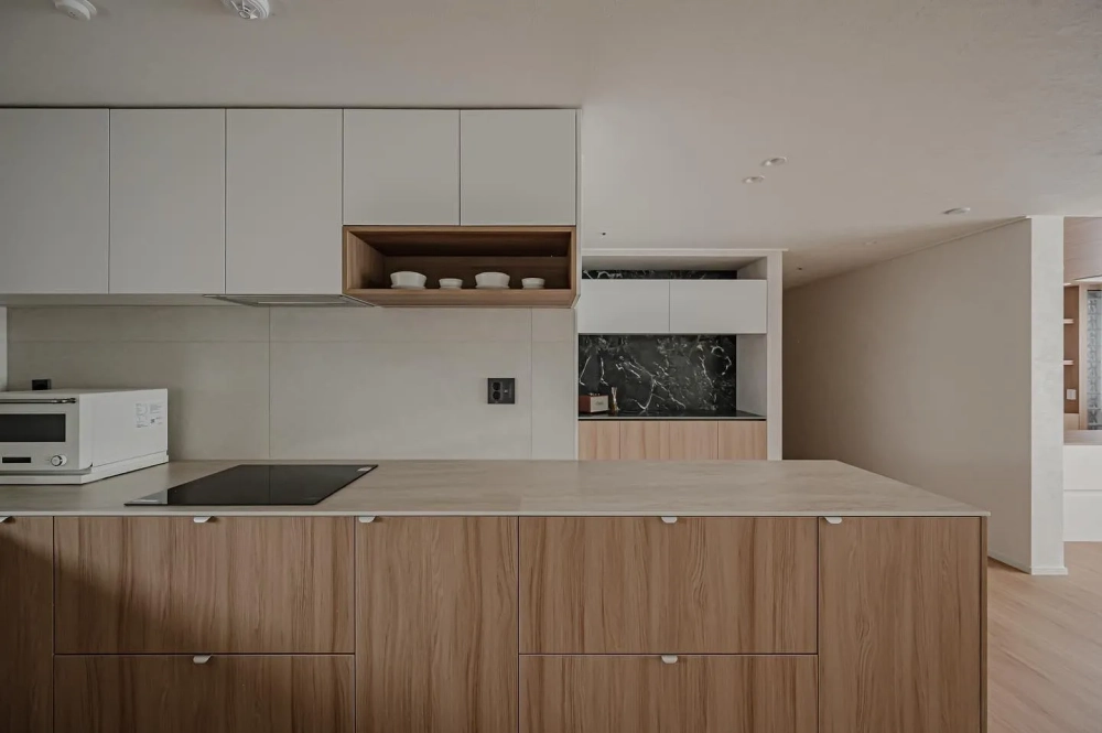 Thiết kế tủ kho đựng thực phẩm khô trong nhà bếp